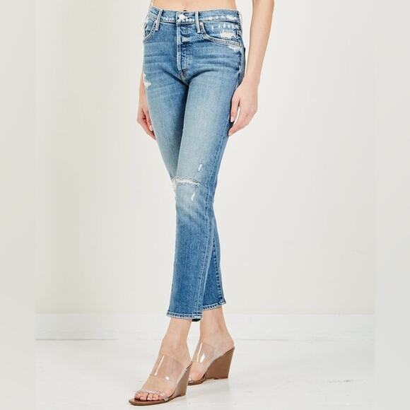 MOTHER Mother Superior The Trickster Ankle Jeans in On Holy Ground Size 26 - Picture 4 of 11